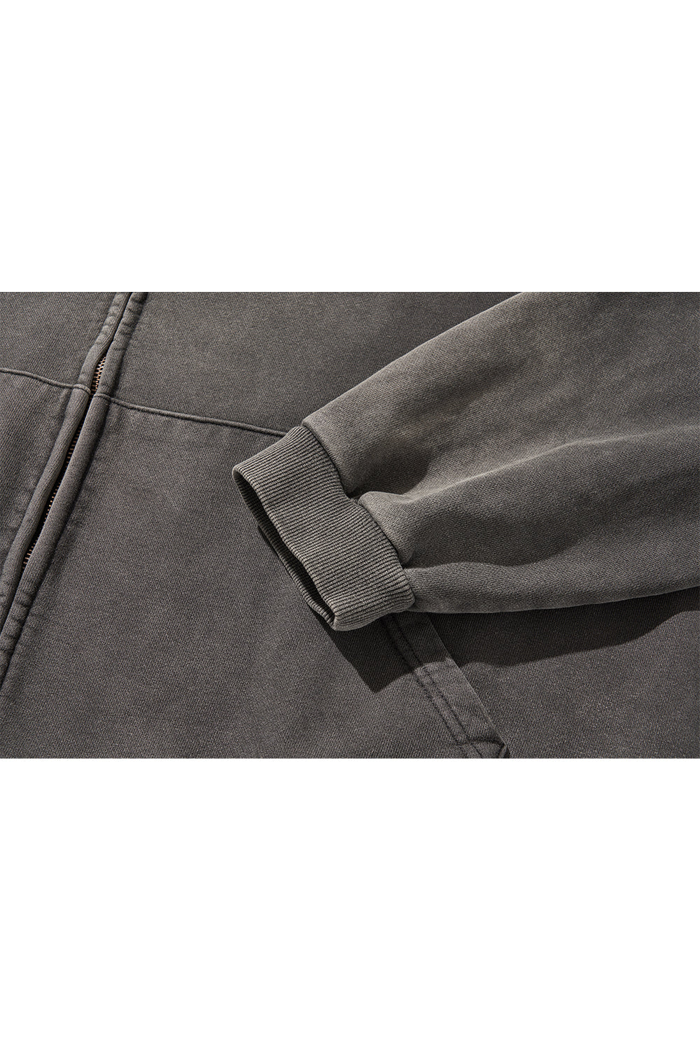 WWM ZIP-UP HOODY / CHARCOAL