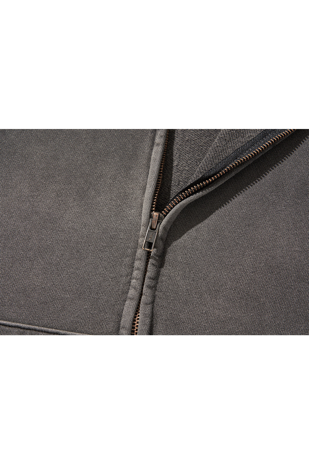 WWM ZIP-UP HOODY / CHARCOAL