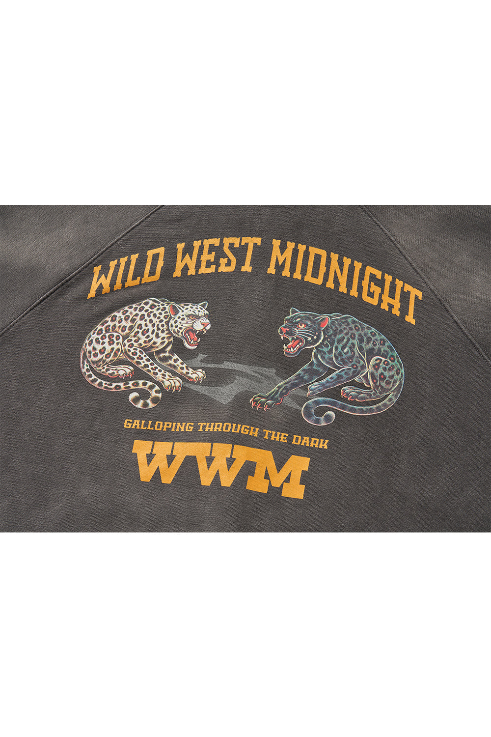 WWM ZIP-UP HOODY / CHARCOAL