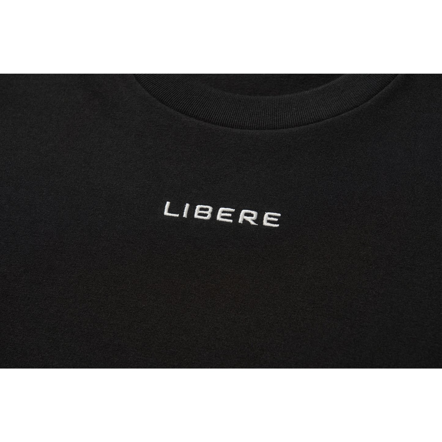 LIBERE LOGO LS TEE / BLACK