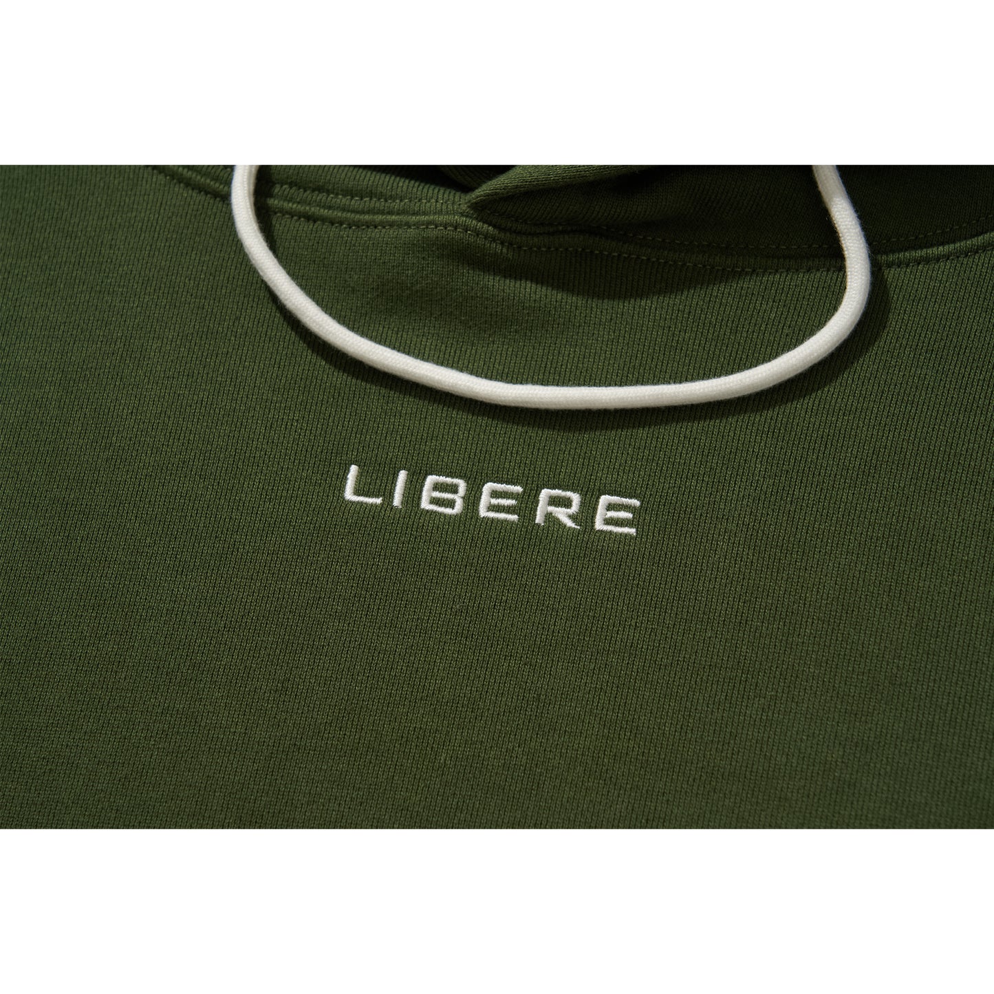 LIBERE LOGO HOODIE / GREEN