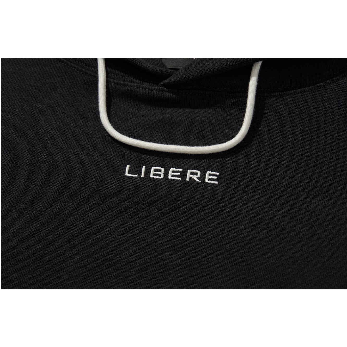 LIBERE LOGO HOODIE / BLACK