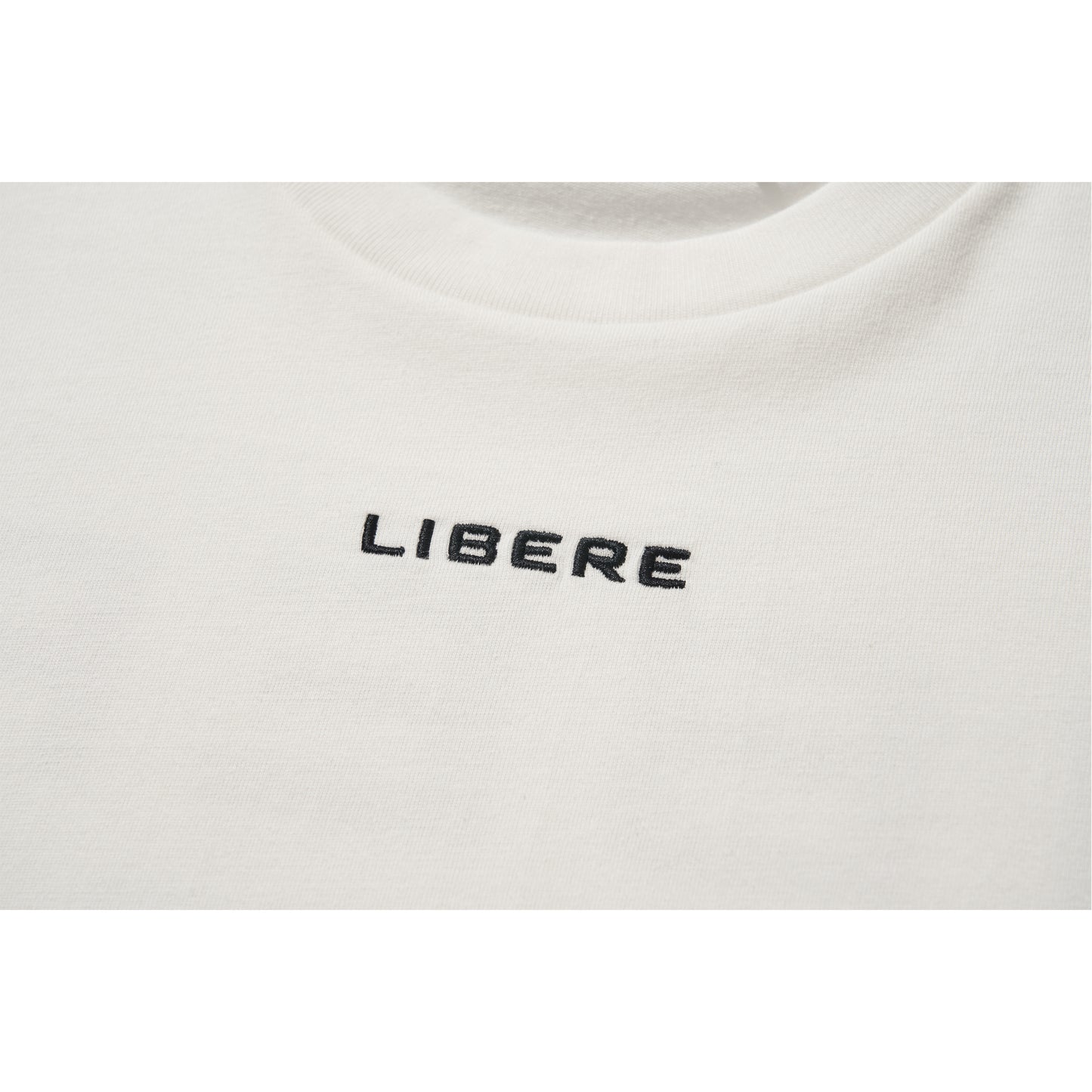 LIBERE LOGO LS TEE / WHITE