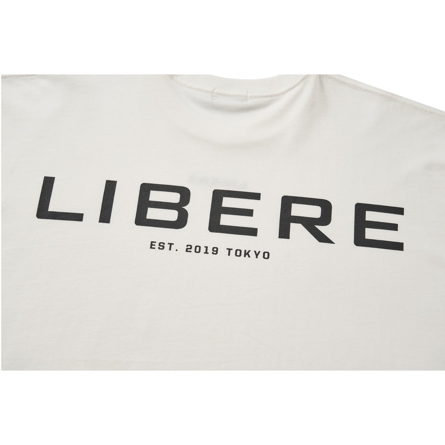 LIBERE LOGO LS TEE / WHITE