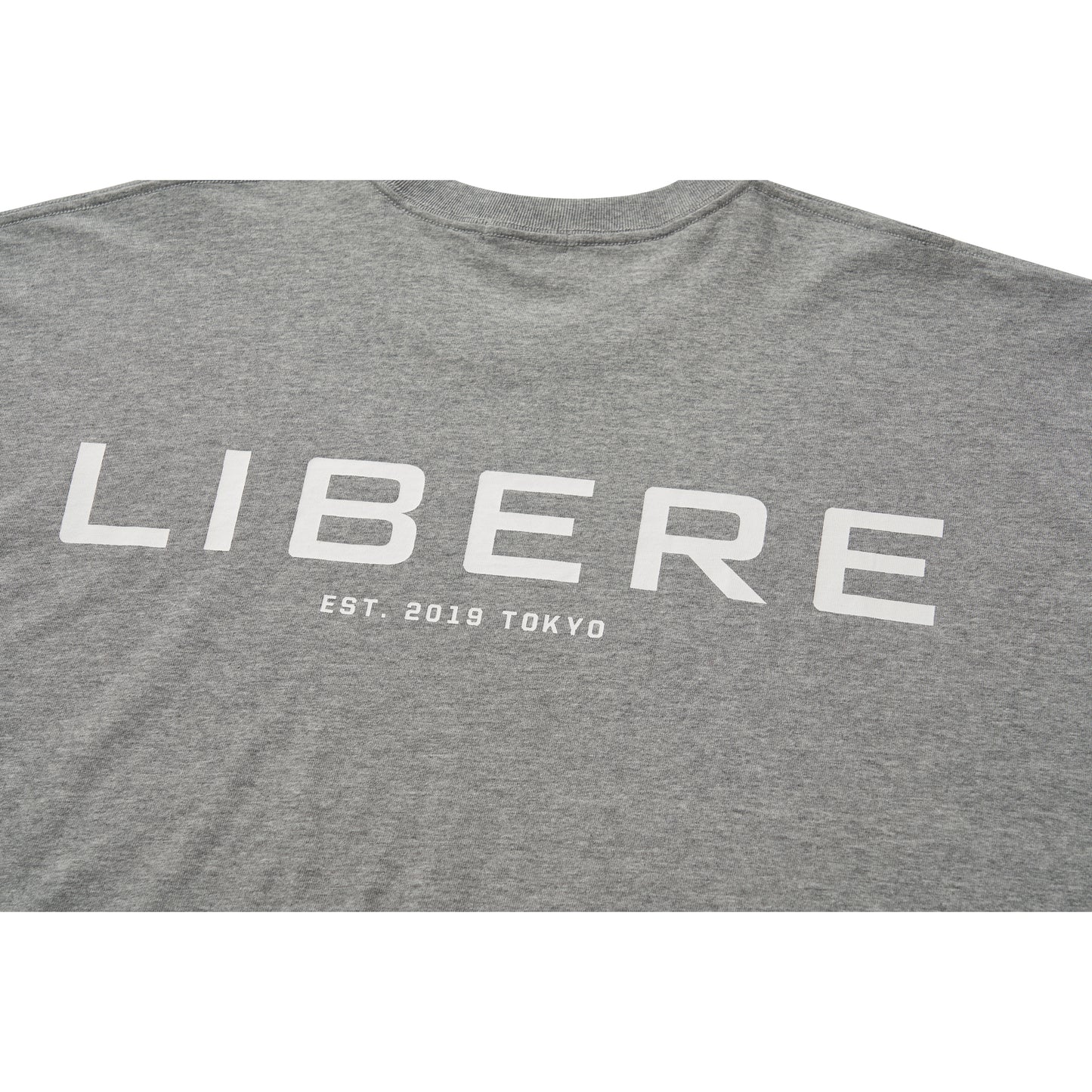 LIBERE LOGO LS TEE / GRAY