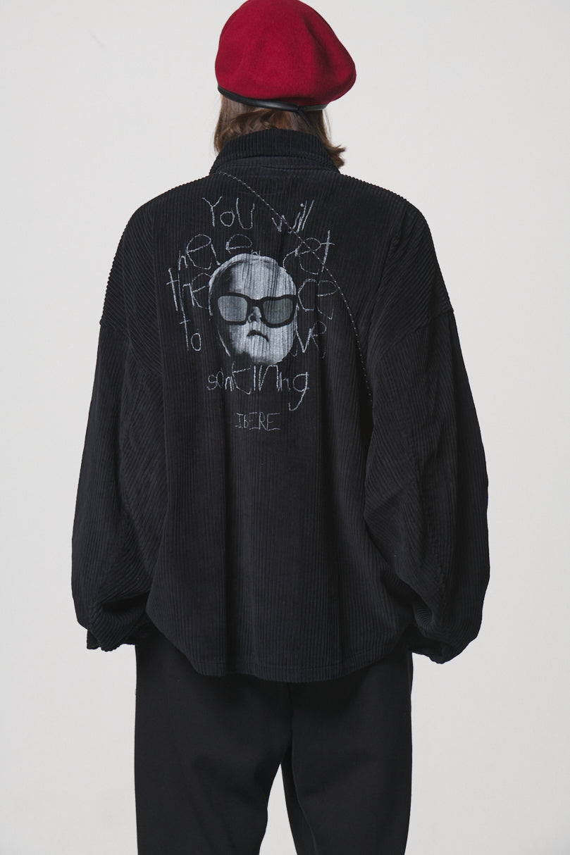 CORDUROY JACKET / BLACK