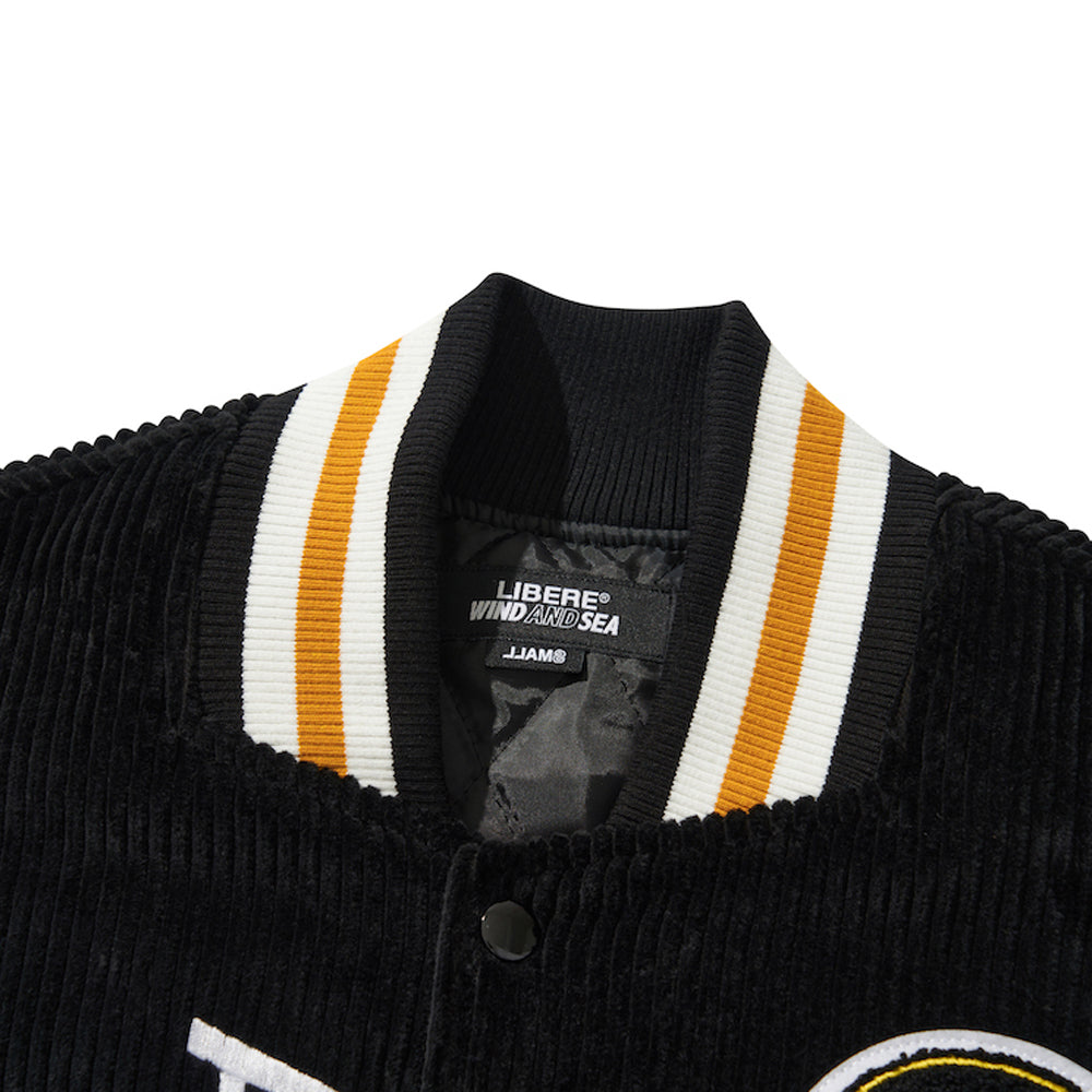 WDS X LIBERE VARSITY JACKET / BLACK