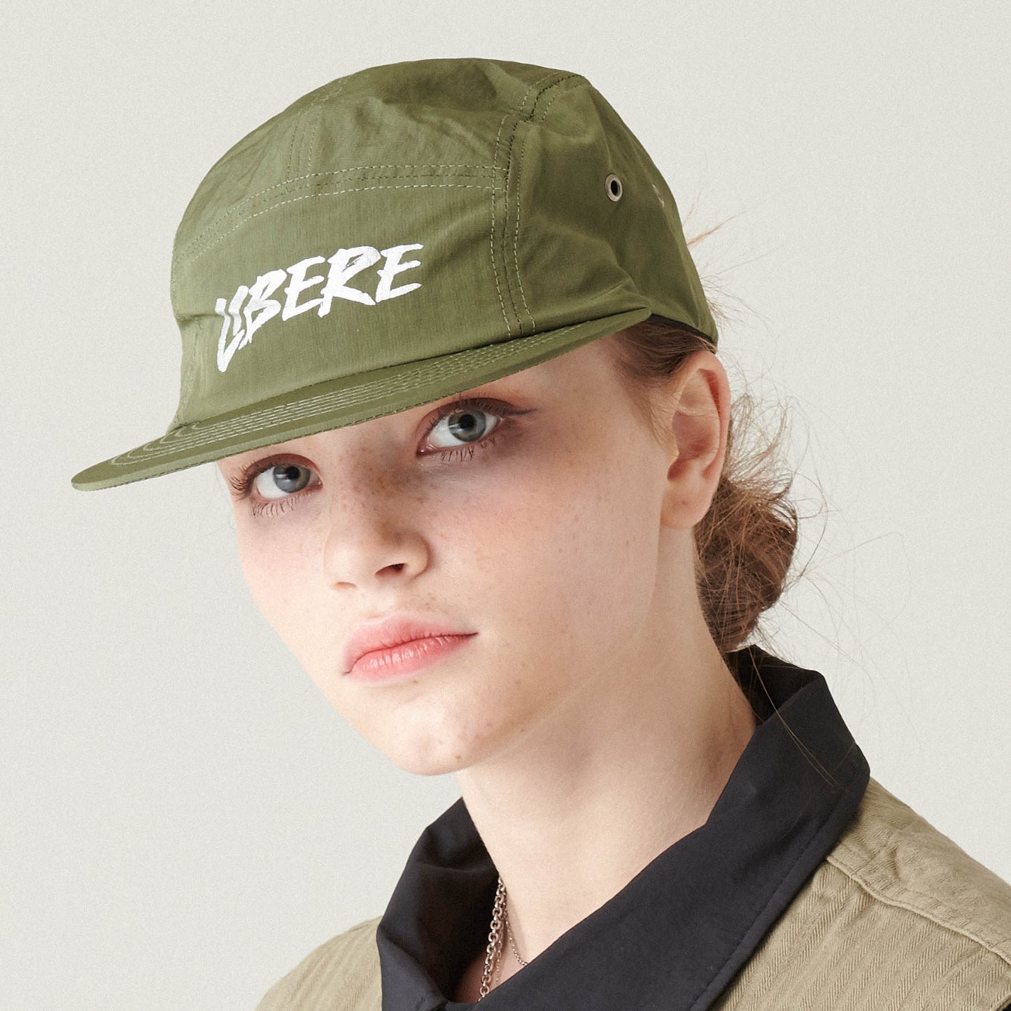 LOGO CAMP CAP / OLIVE