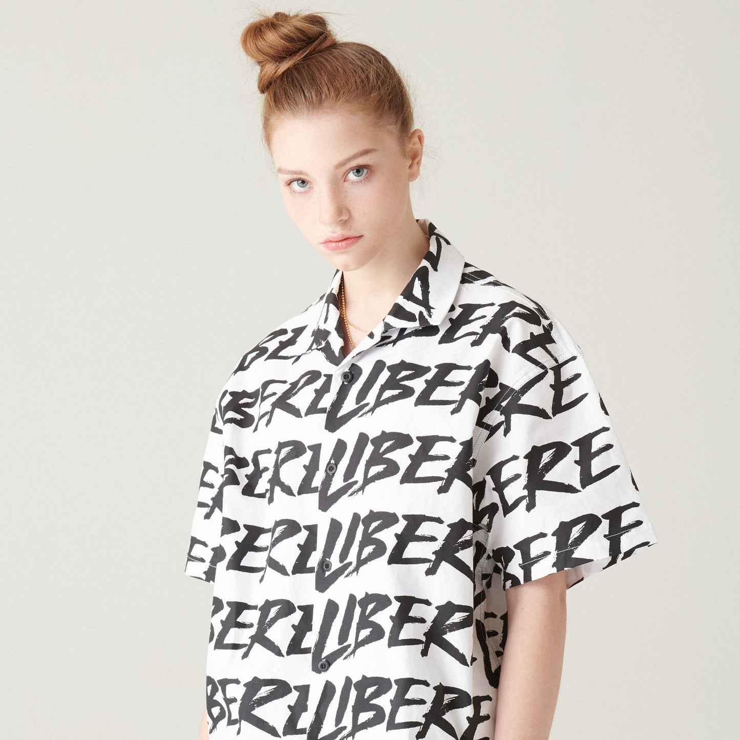 FULL LOGO SHIRT / WHITE