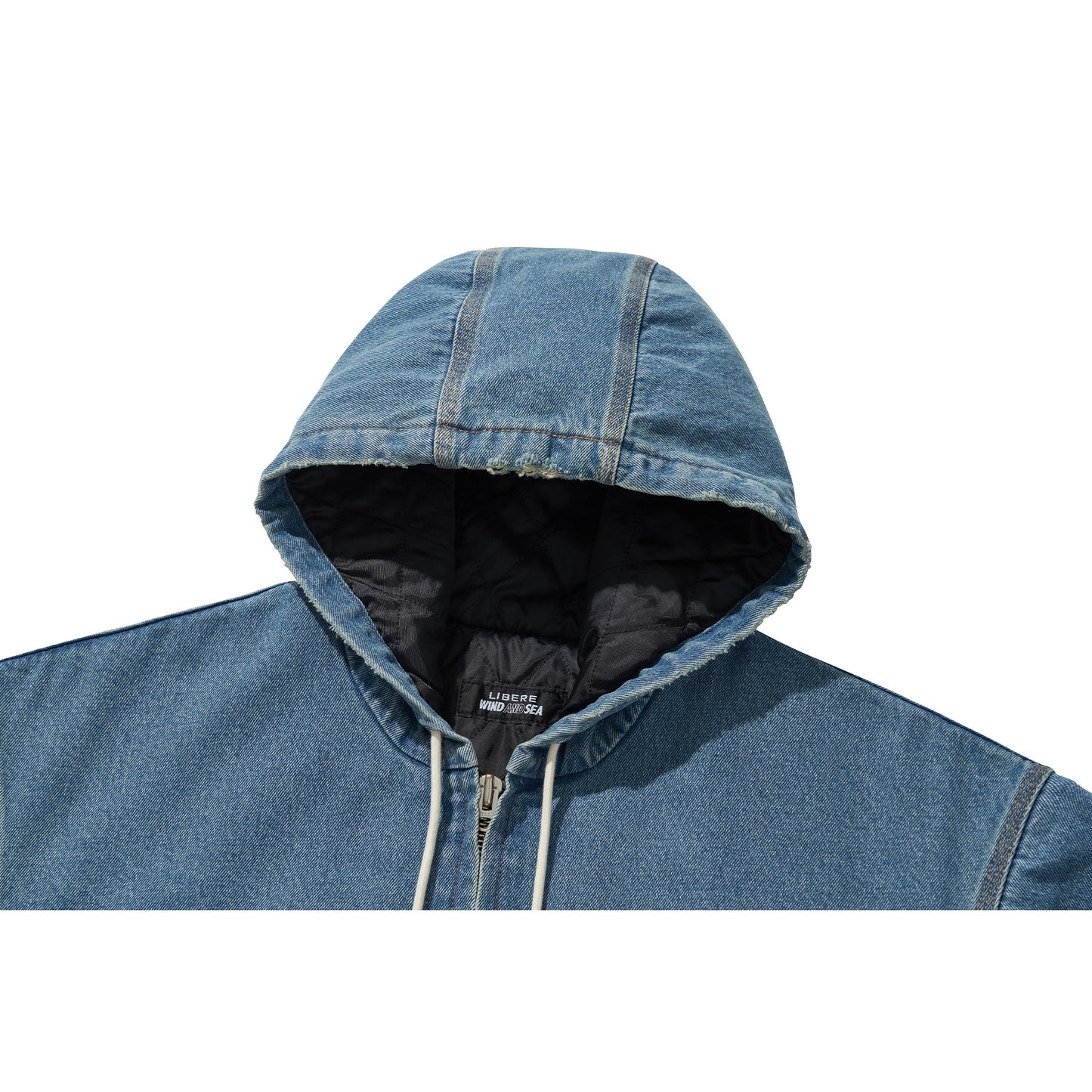 WDS X LIBERE WORK ZIP-UP JACKET / BLUE