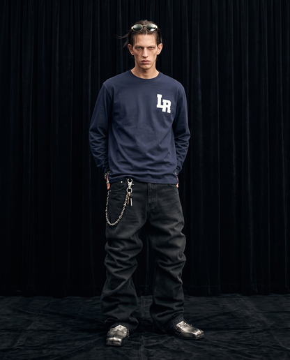 LR STANDARD LONG SLEEVE T-SHIRT / NAVY