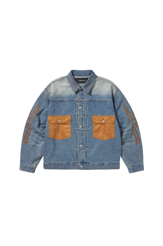 1950’s DENIM JACKET / BLUE