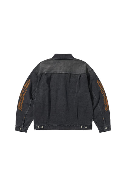1950’s DENIM JACKET / BLACK