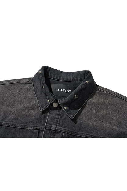 1950’s DENIM JACKET / BLACK