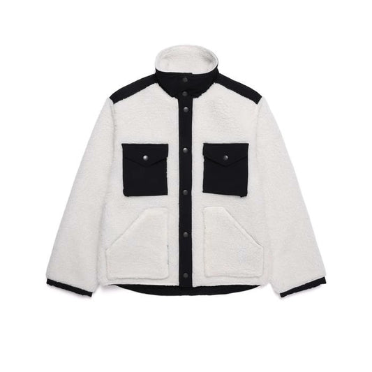 REVERSIBLE WORK JACKET/BLACK×WHITE