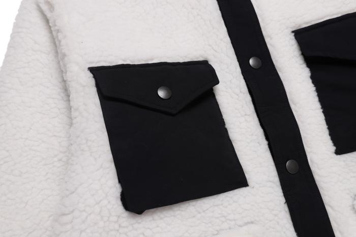 REVERSIBLE WORK JACKET/BLACK×WHITE
