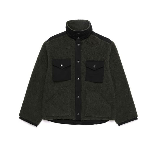 REVERSIBLE WORK JACKET/BLACK×KHAKI
