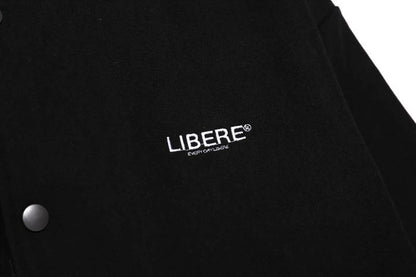 LOGO REVERSIBLE JACKET/BLACK×KHAKI