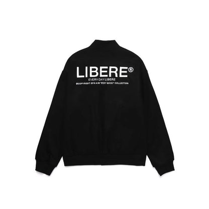 LOGO REVERSIBLE JACKET/BLACK×KHAKI