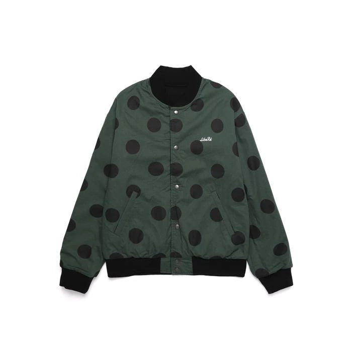 LOGO REVERSIBLE JACKET/BLACK×KHAKI