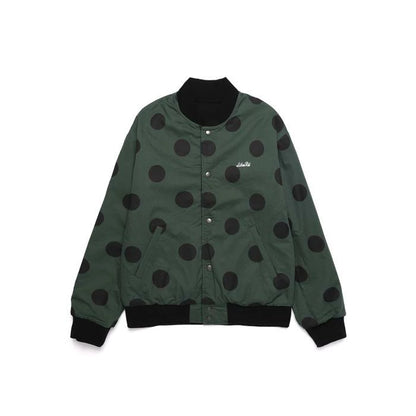 LOGO REVERSIBLE JACKET/BLACK×KHAKI