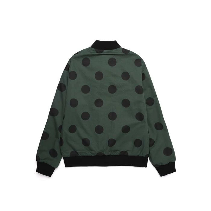 LOGO REVERSIBLE JACKET/BLACK×KHAKI