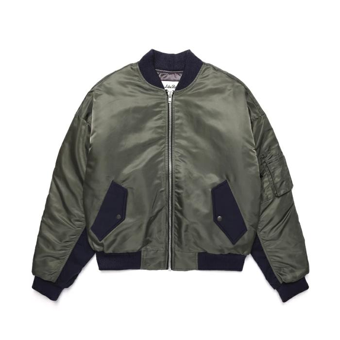 BOMBER JACKET/OLIVE
