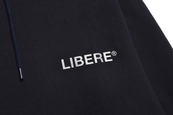 RF LOGO HOODIE/NAVY
