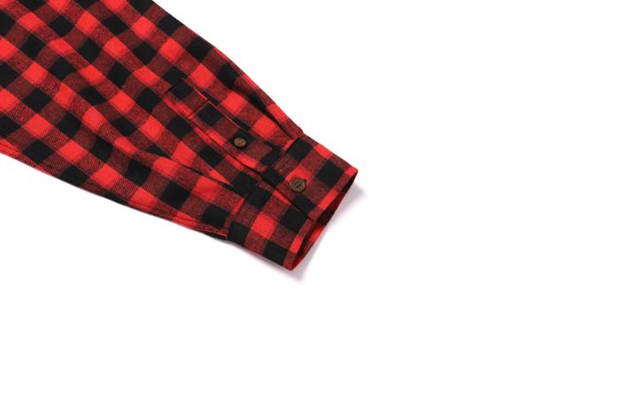 DOT FLANNEL SHIRTS/RED