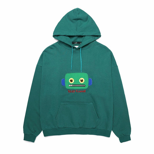 ICON HOODIE/BLUE GREEN