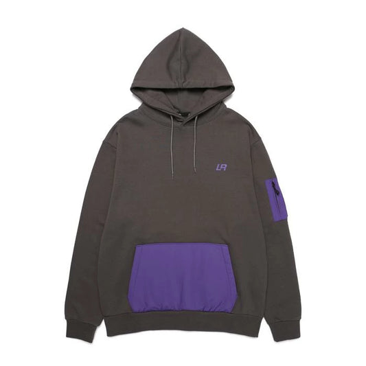 LR POCKET HOODIE/GRAY