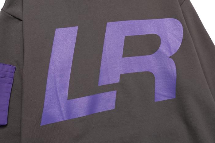 LR POCKET HOODIE/GRAY