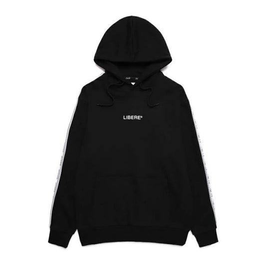 TAPE HOODIE/BLACK