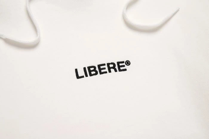 TAPE HOODIE/WHITE