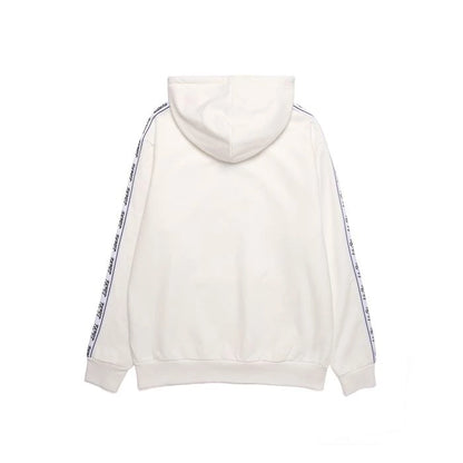 TAPE HOODIE/WHITE
