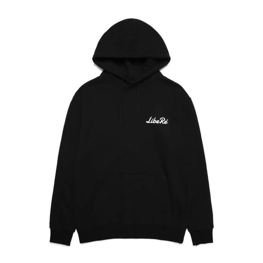 BASIC LOGO HOODIE/BLACK