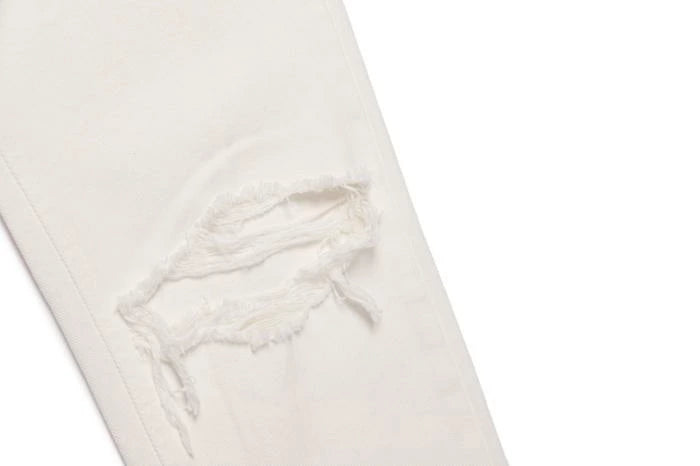 COLOR ZIP DENIM/OFF WHITE