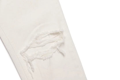 COLOR ZIP DENIM/OFF WHITE
