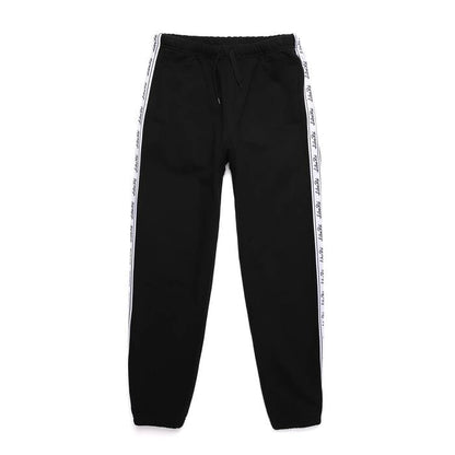 TAPE SWEAT PANTS/BLACK