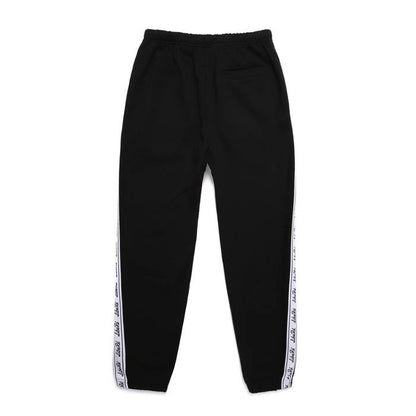 TAPE SWEAT PANTS/BLACK