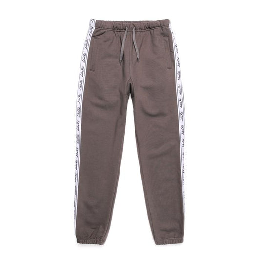 TAPE SWEAT PANTS/CHARCOAL
