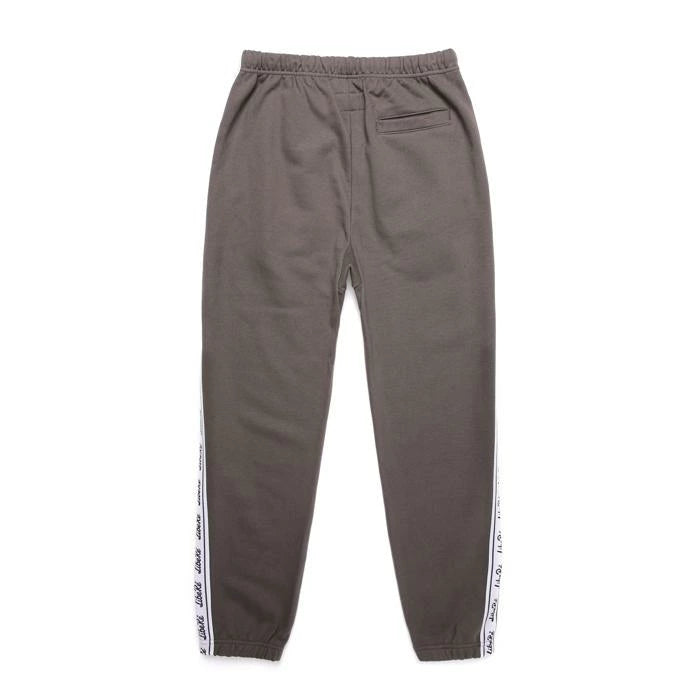 TAPE SWEAT PANTS/CHARCOAL