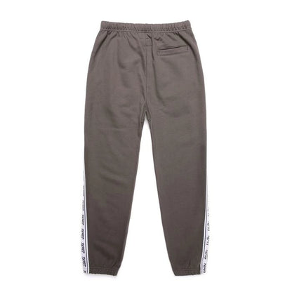 TAPE SWEAT PANTS/CHARCOAL