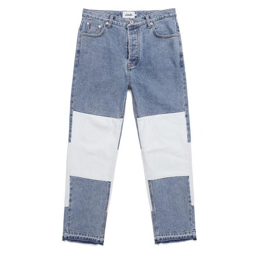 CUT CROP DENIM/LIGHT BLUE