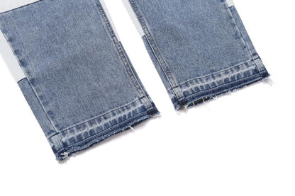 CUT CROP DENIM/LIGHT BLUE