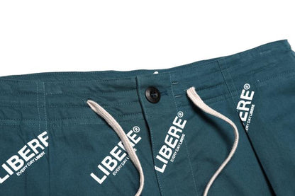 UTILITY CARGO PANTS/BLUE GREEN