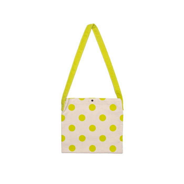 DOT CROSS BAG/NEON GREEN