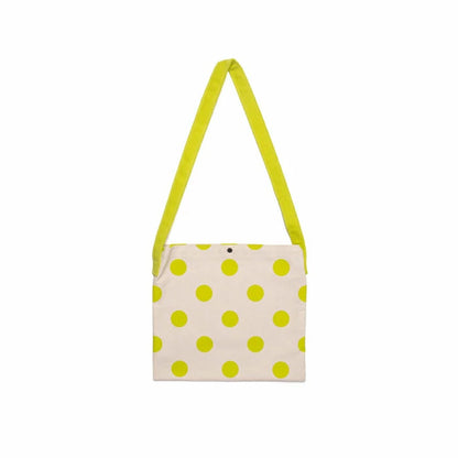 DOT CROSS BAG/NEON GREEN