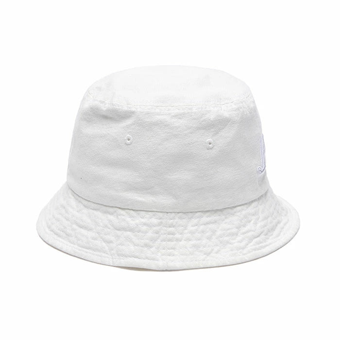 COLOR BUCKET HAT/WHITE