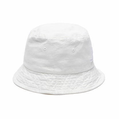 COLOR BUCKET HAT/WHITE